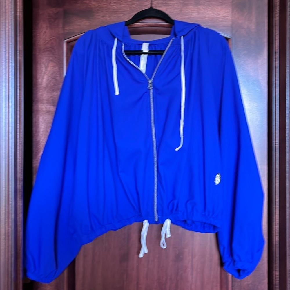 Free People purple light jacket